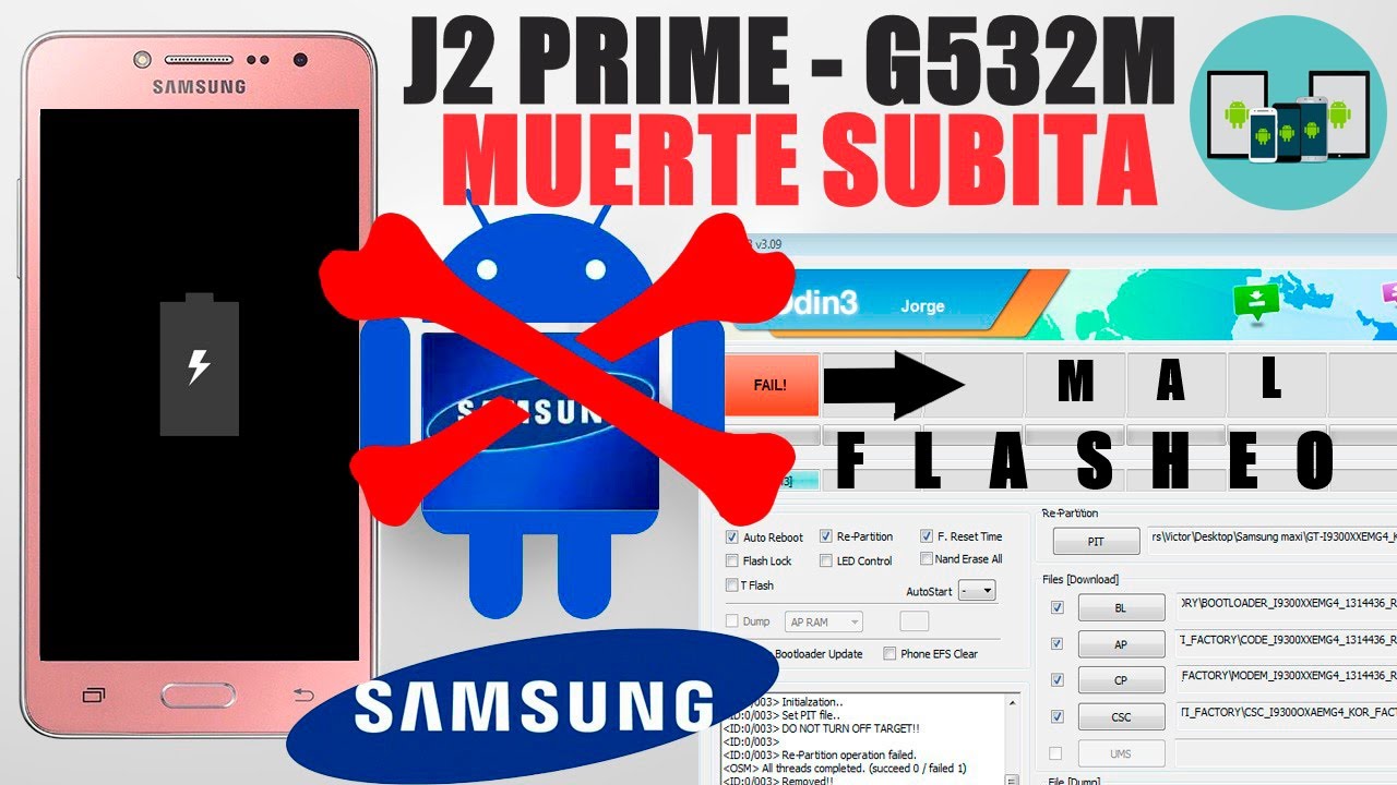 MUERTE J2 PRIME(G532M) EXPLICACI&Oacute;N COMO INSTALAR SOFTWARE CORRECTO Y SIN ERRORES PARA EVITAR MUERTE!