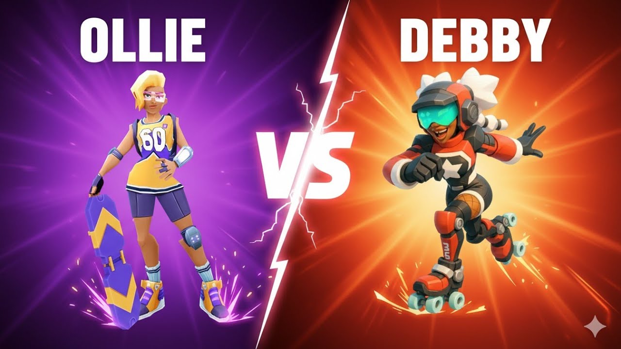 ⚡ Ollie vs Debby – Who’s the Real Speed Queen? | Frag Pro Shooter Battle!