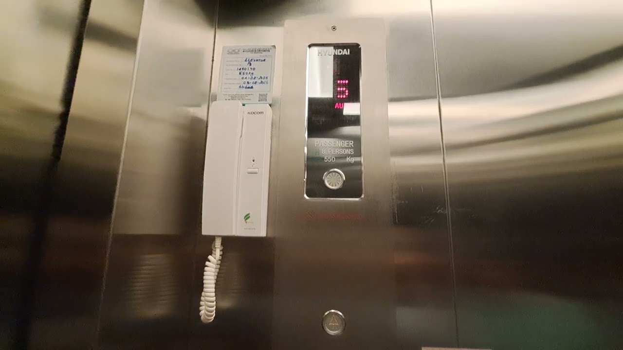 Hyundai STVF5 Elevator at V Hotel, Jeddah, Saudi Arabia