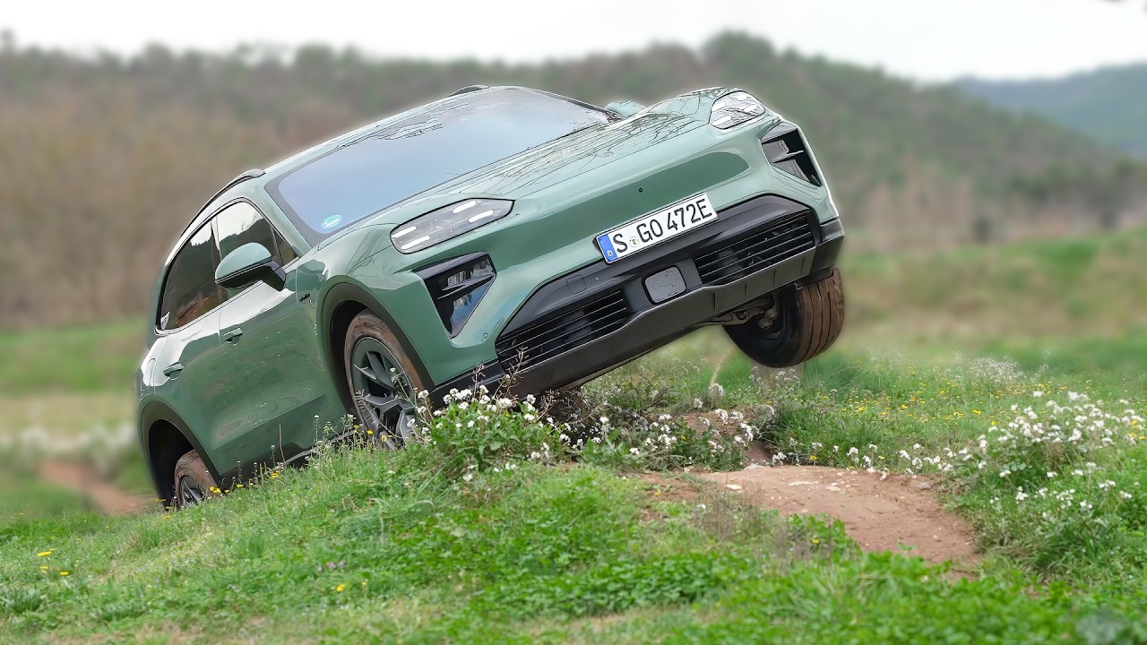 Porsche Cayenne Turbo Electric - Off-Road Test [No Talking]