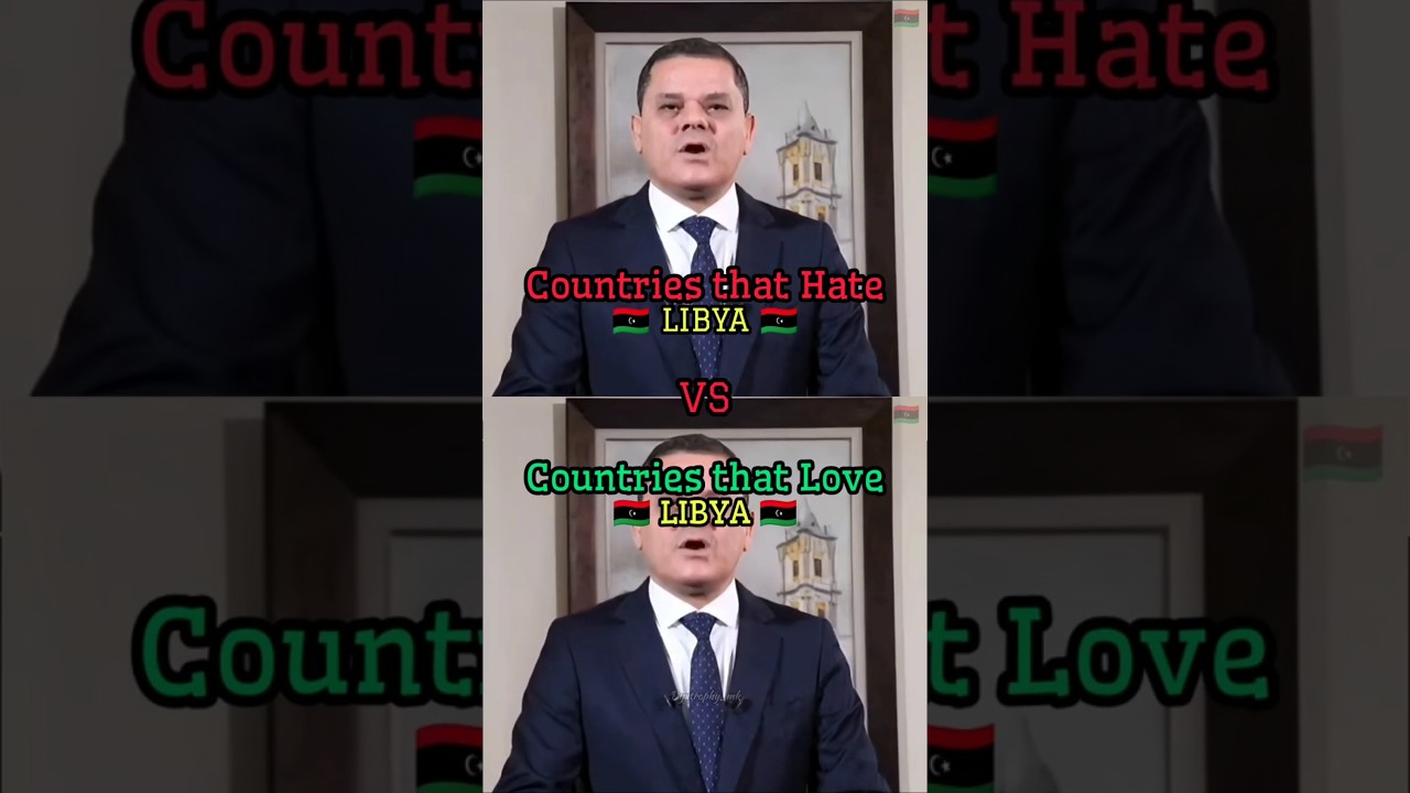 countries that hate Libya vs countries that love Libya#shorts#viral shorts