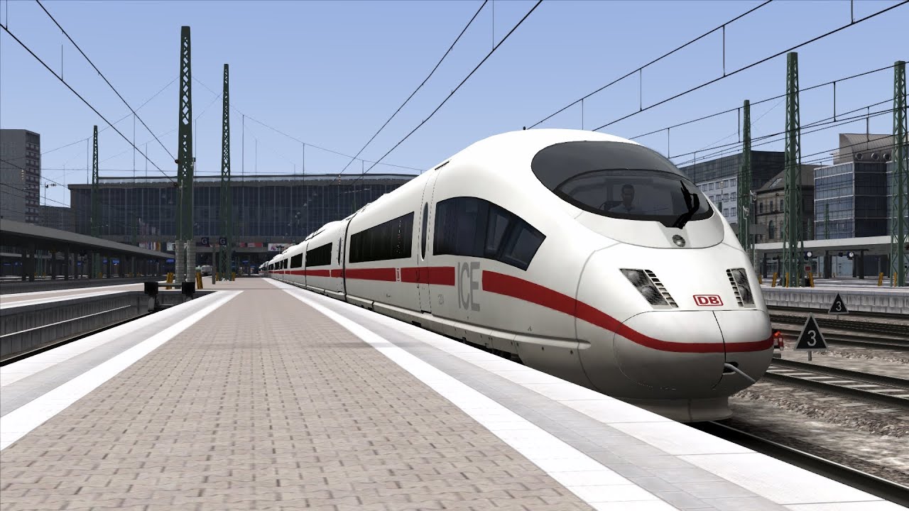 LET ' S PLAY Train Simulator 2014 DB ICE 3M Hamburg to Hannover
