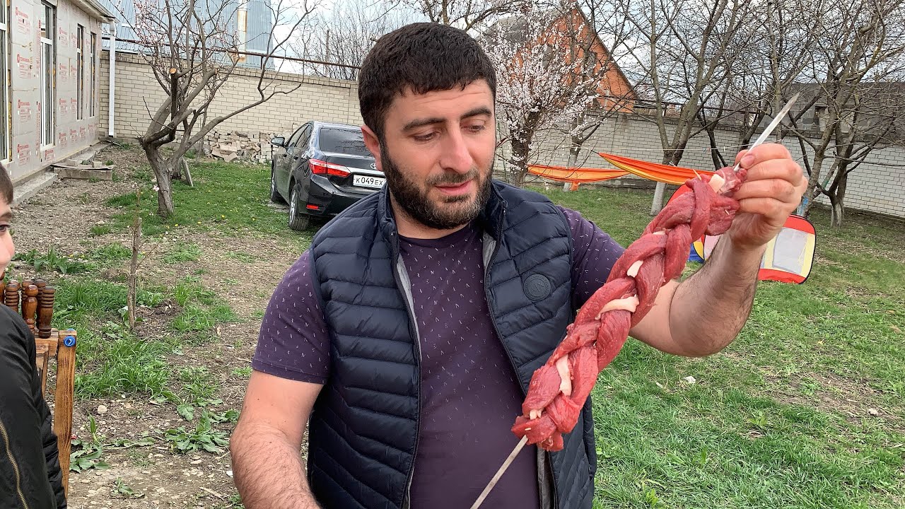 Шашлык косичка