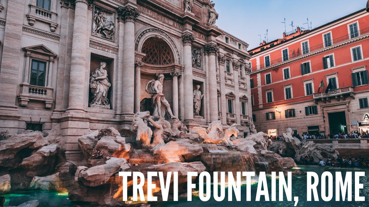 Lesser known facts about the Trevi fountain, Rome, Italy