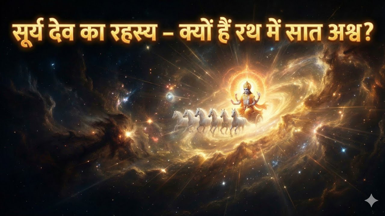 सूर्य देव के 7 घोड़े का रहस्य | 7 Days, 7 Colors, 7 Chakras | Science & Vedas Explained