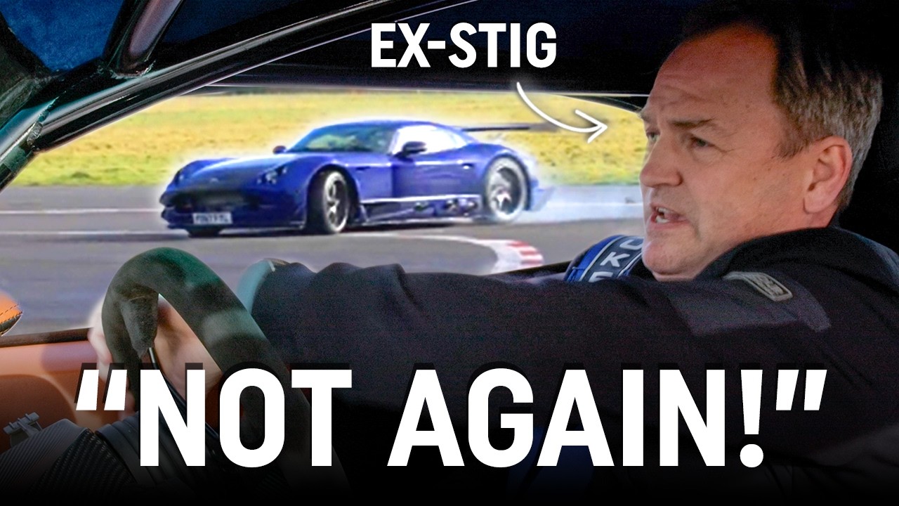 Ex-Stig Back At The Top Gear Track In a 1000bhp Cerbera Speed 12!