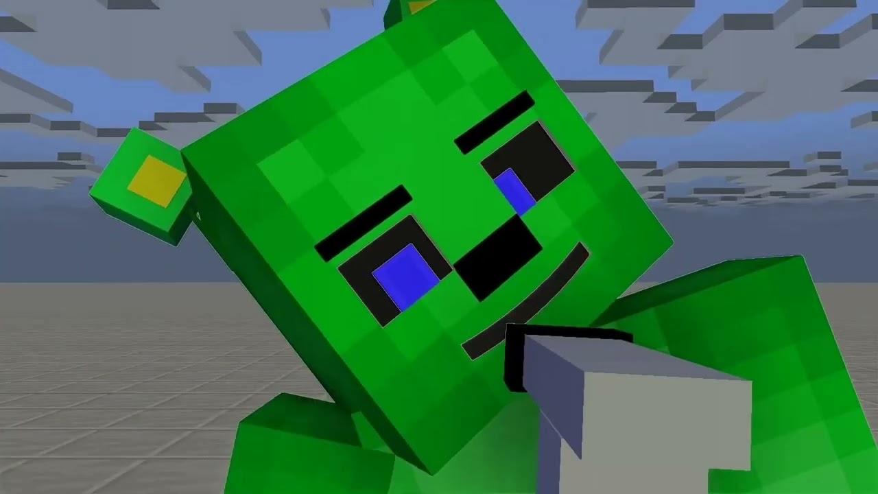Gummy Bear But Minecraft Version Effects 4