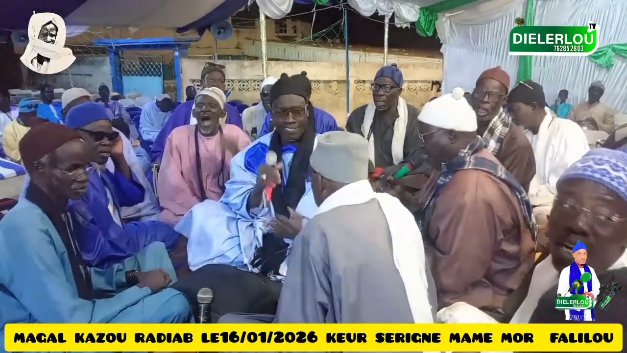 magal kazou radiab le16/01/2026  keur serigne mame mor fallou serigne CHEIKh  Sall khassida