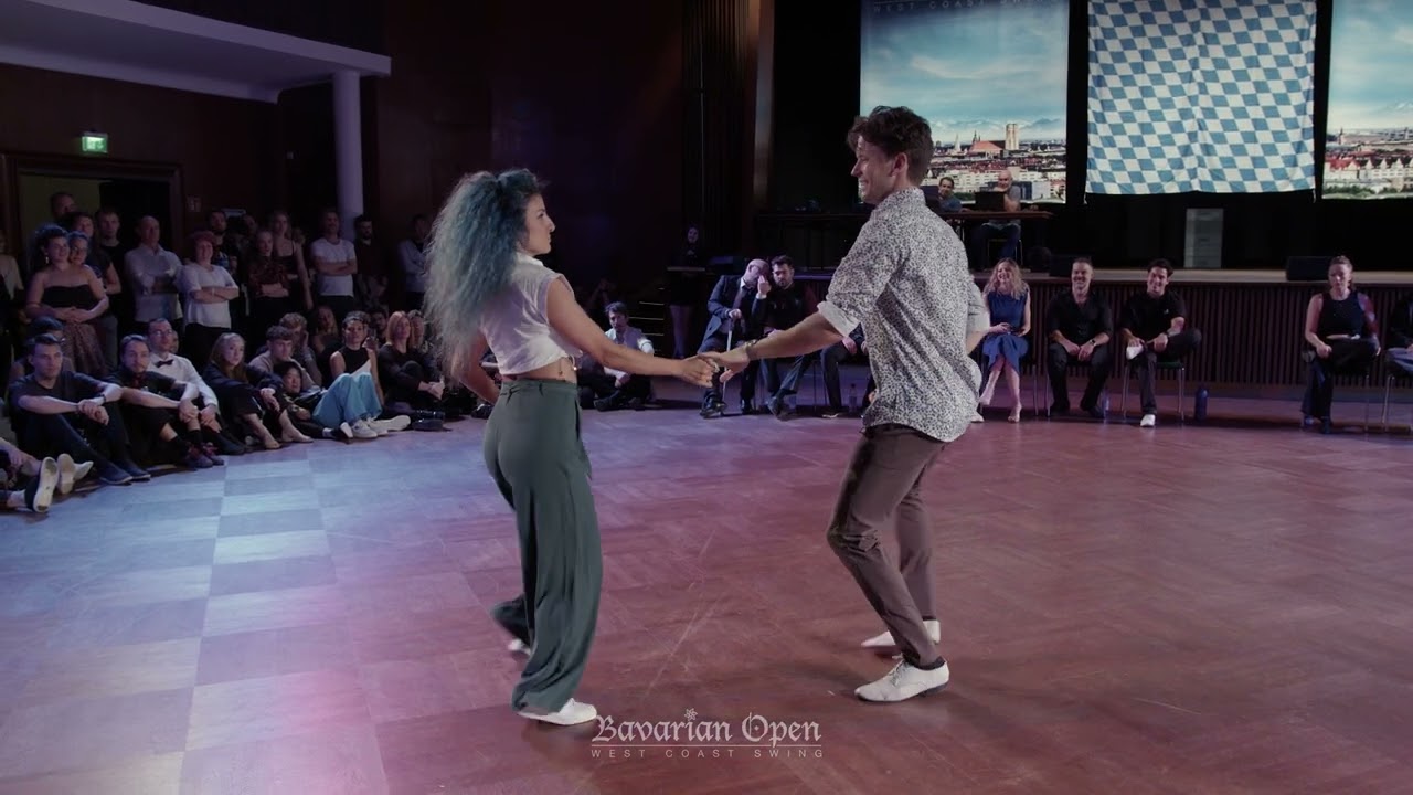 Joel Torgeson & Karin Kakun - 2nd place Champions Jack&Jill Finals - Bavarian Open 2024