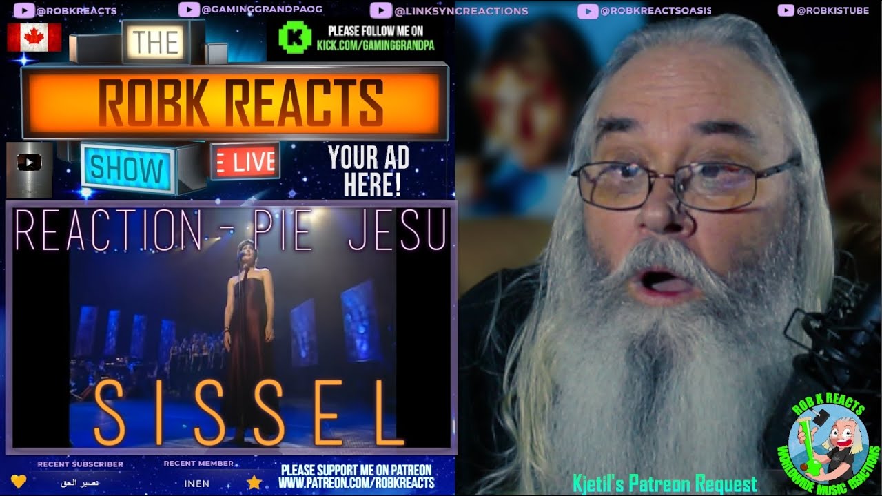 Sissel Reaction - Pie Jesu - First Time Hearing - Requested