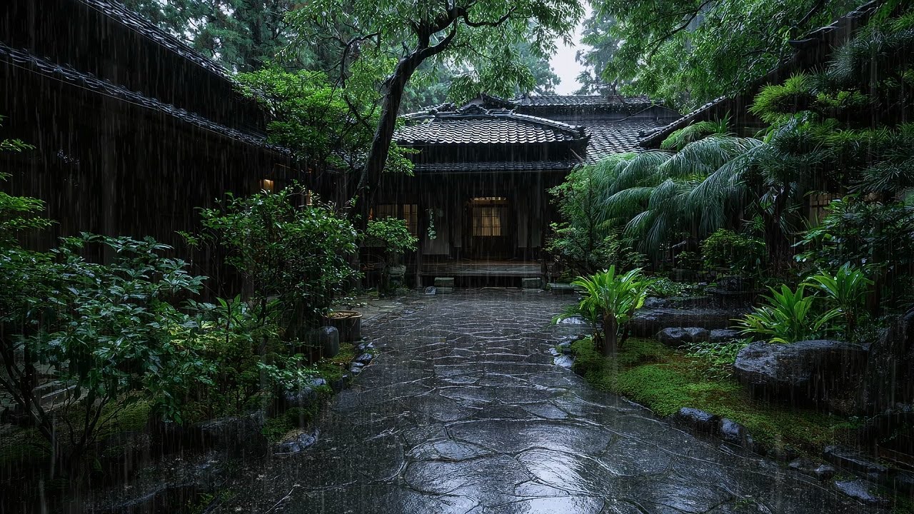 Natural Rain Sounds to Relax the Body Improve Sleep and Clear the Mind