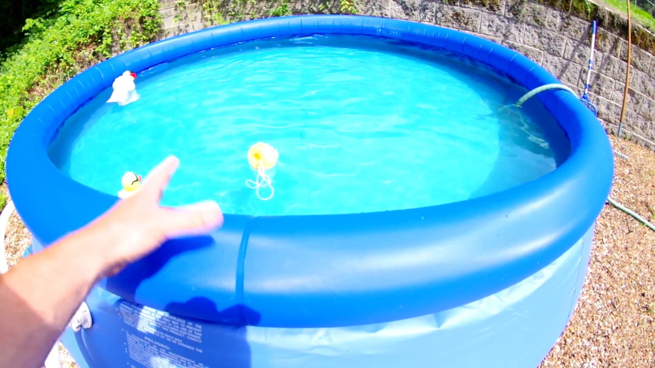 Cheap above ground pool 10 foot review setup