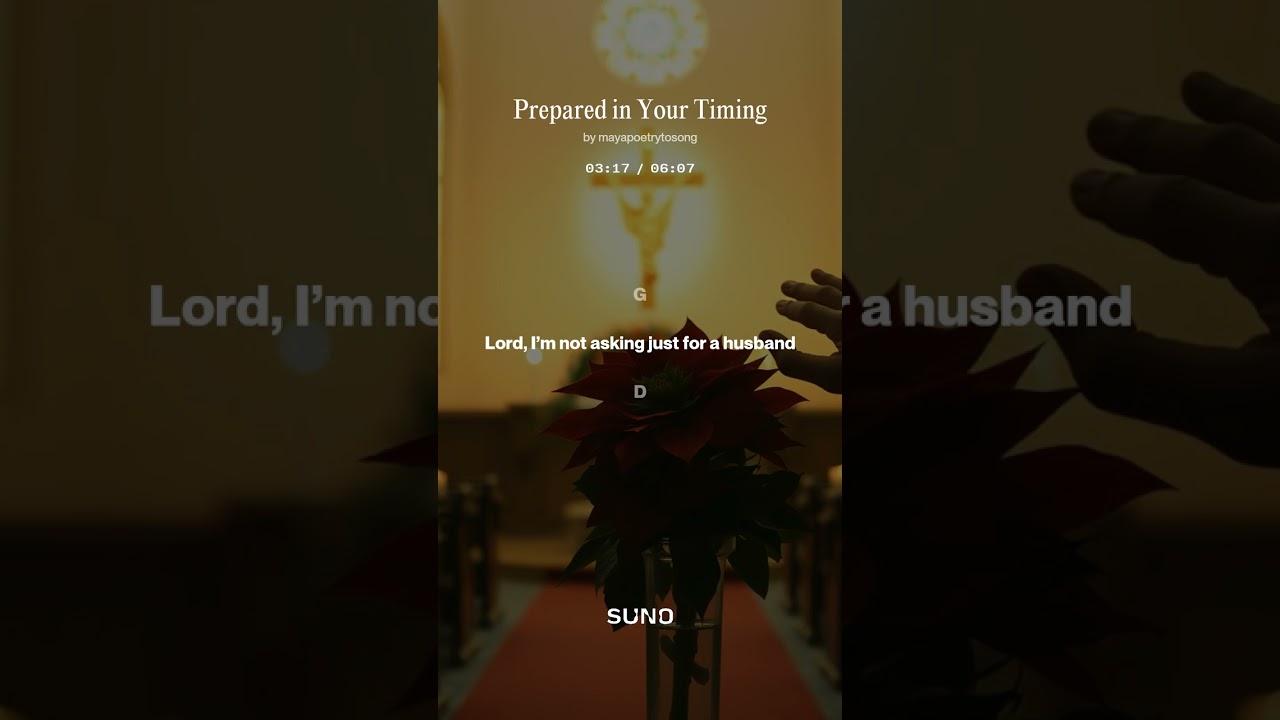Prepared In Your Time - Maya Poetry to song: Live, love, laugh, music....a way of life