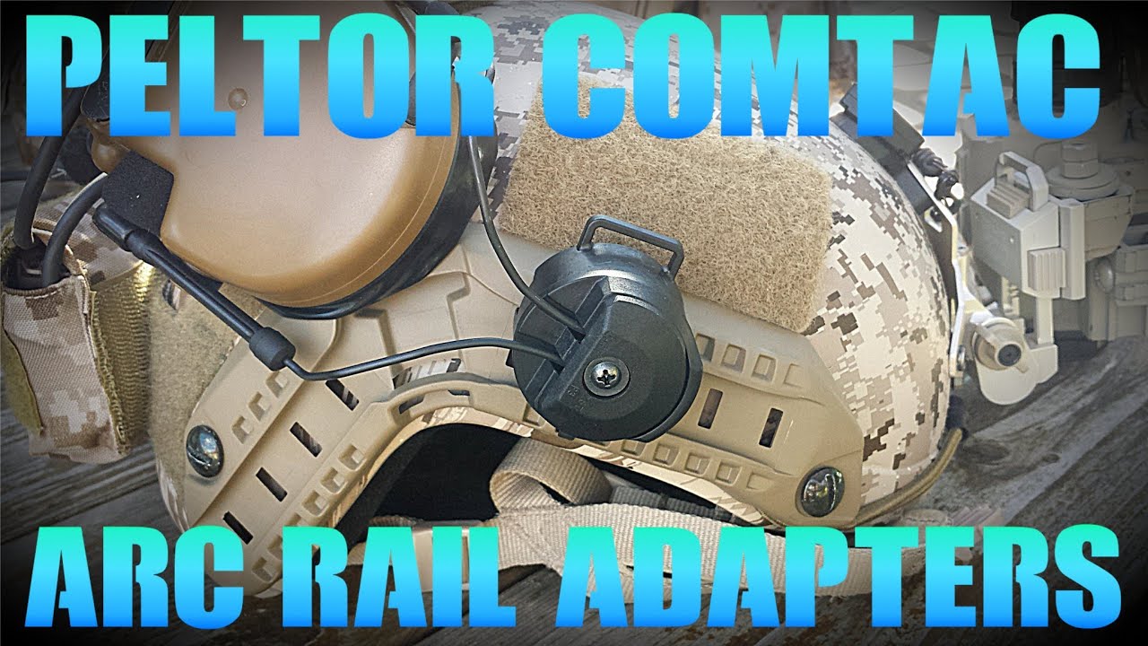 3M Peltor Comtac III Arc Rail Adapters Installation