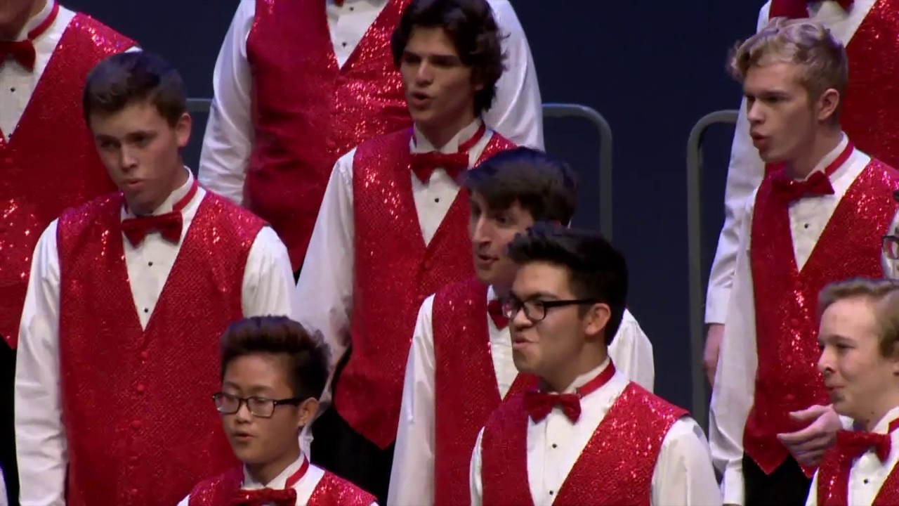 Chandler High School Men's Choir - The Lone Wild Bird (2017 Midwinter)