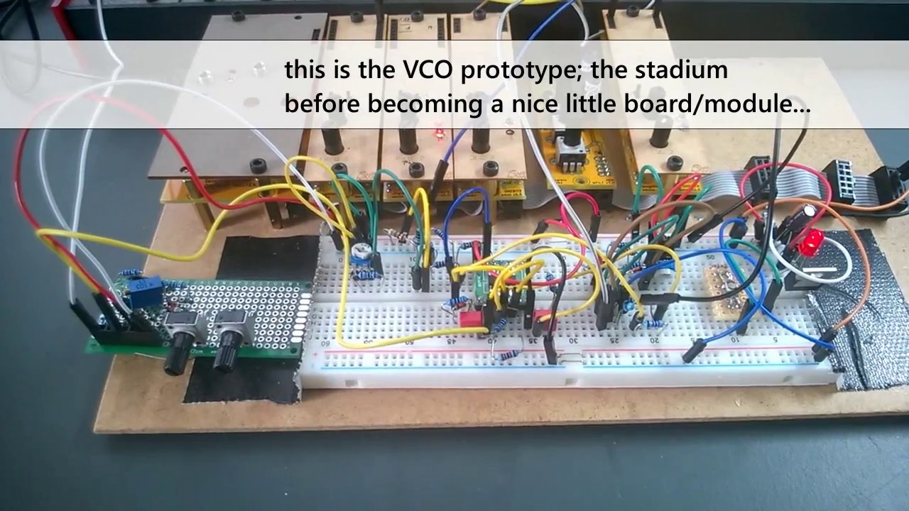 AE modular VCO and MIDI sequence (development sneak peek)