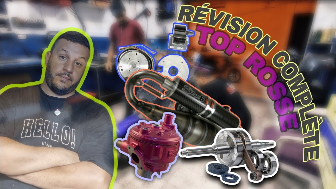 Révision complète Nitro top rosse partie 2