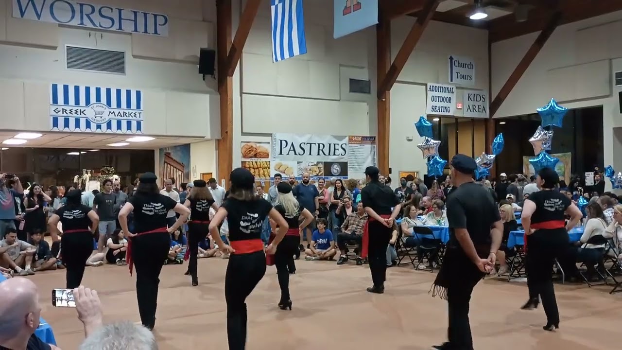 Tampa Greek Festival 2025 Dancing (Adult Group)