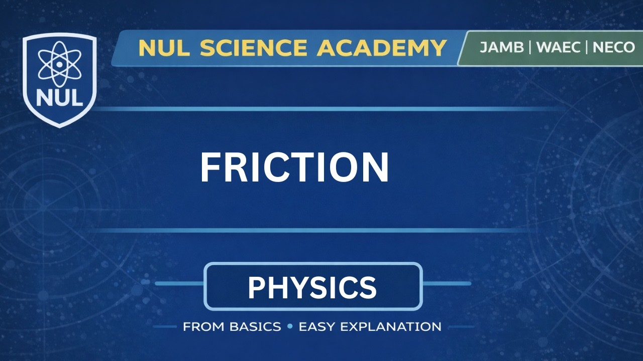 JAMB PHYSICS | FRICTION