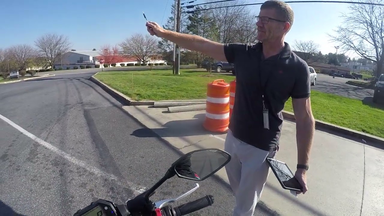 DMV Motorcycle test is SO EASY!!!