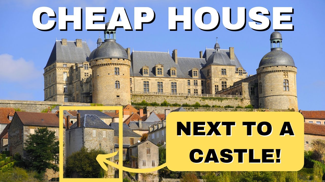 Недорогие дома во Франции 🇫🇷 (рядом с замками 🏰)