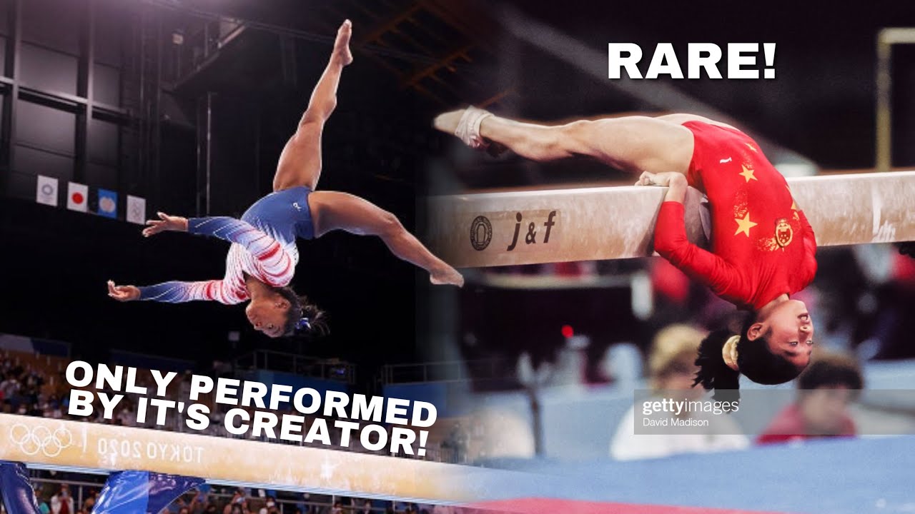 The RAREST of Gymnastics Skills | Skills ONLY performed by it&rsquo;s creators!