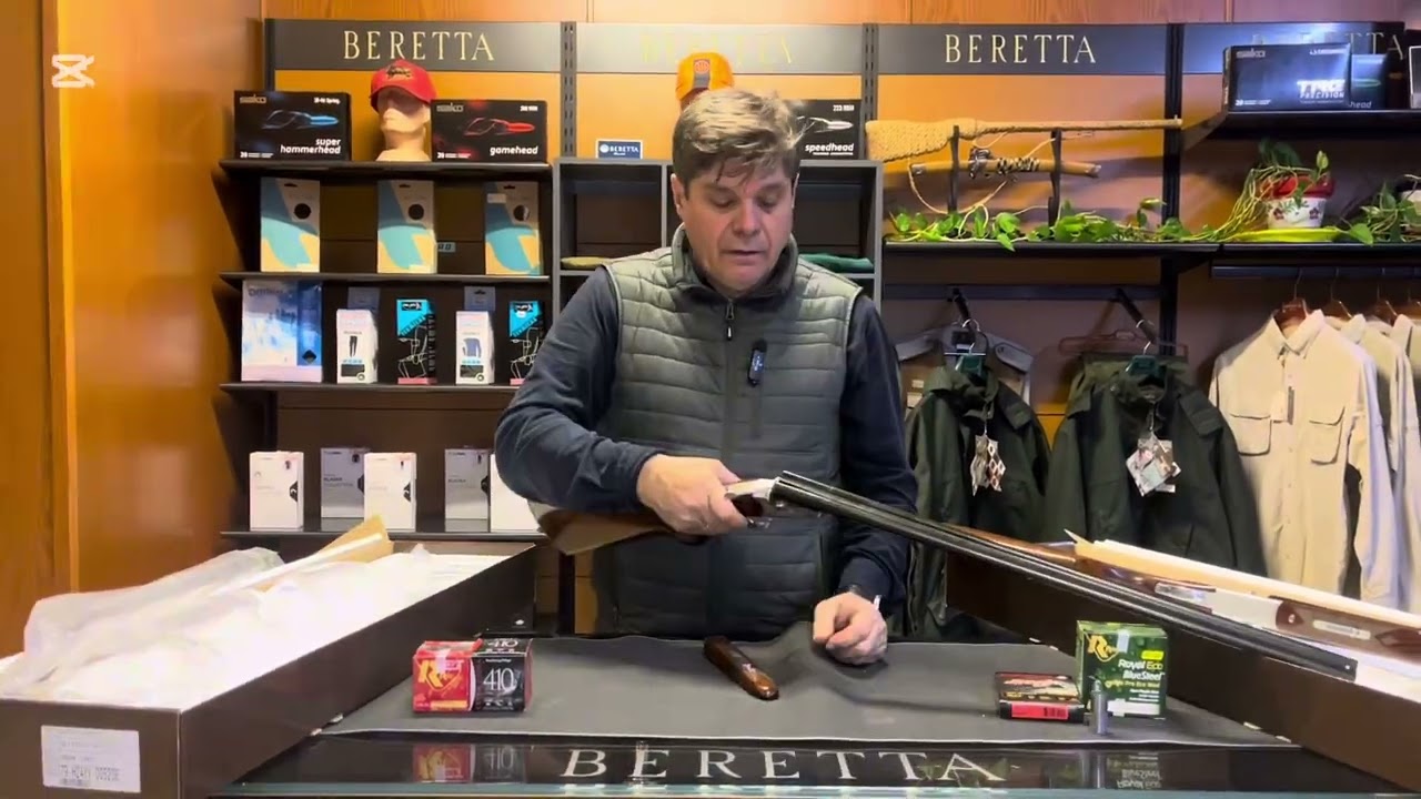 Escopetas paralelas calibre 20 y 410 Stinger #caza
