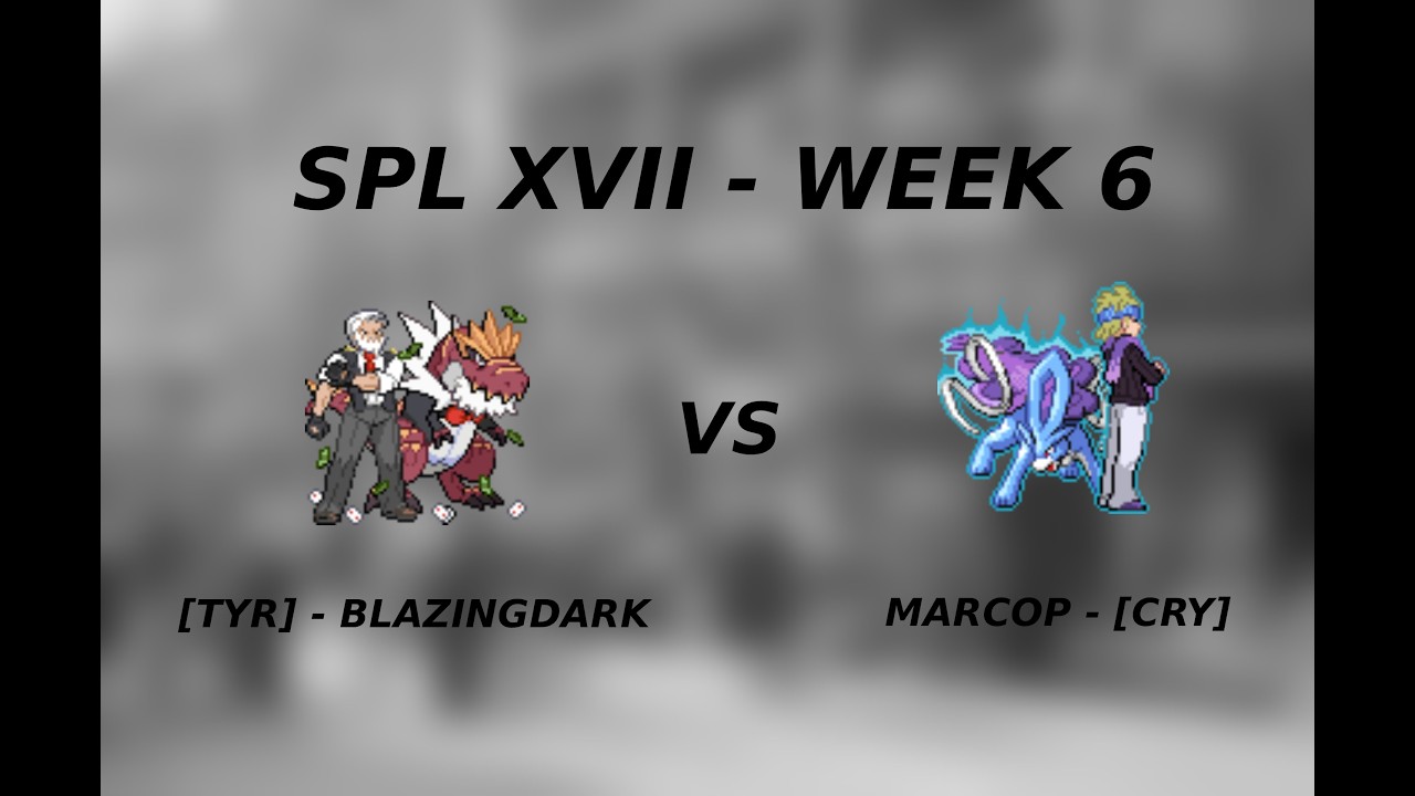 SPL XVII Week 6 - Marcop vs BlazingDark