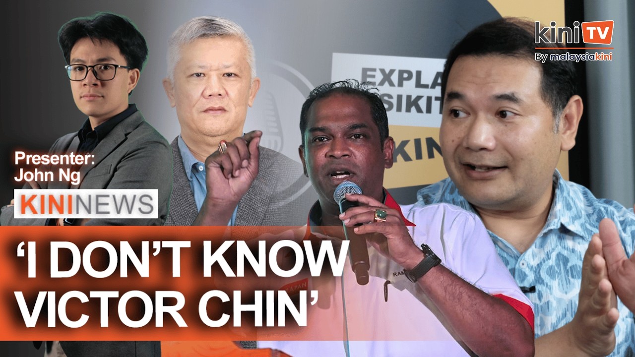 #KiniNews: &lsquo;I don&rsquo;t know him&rsquo; &mdash; Ramanan denies link to Victor Chin, blames Rafizi