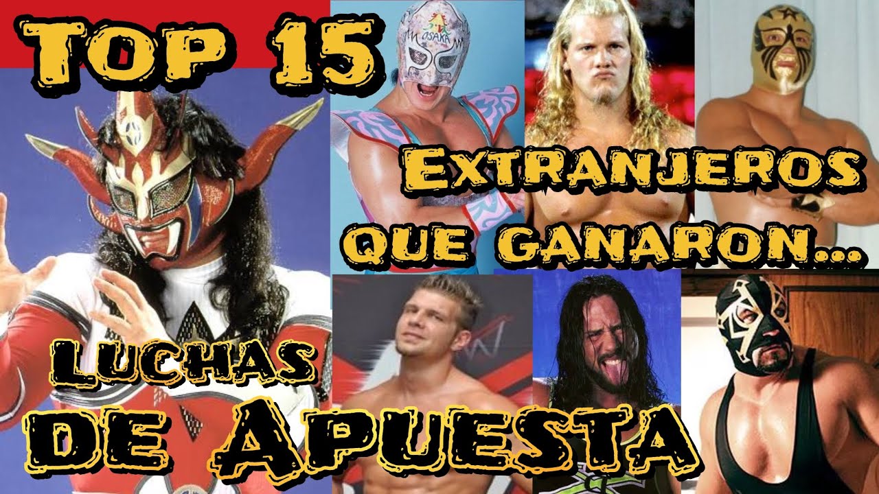 Top 15 Luchadores Extranjeros que ganaron máscaras y cabelleras #aaa #cmll #wcw #luchalibre #viral