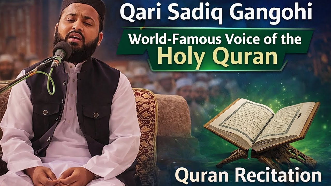Most Beautiful Quran Recitation | Qari Sadiq Gangohi | Emotional Tilawat