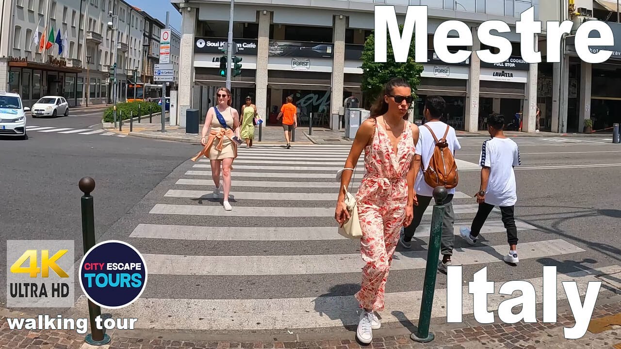 Mestre, Italy 🇮🇹 (4k UHD 60fps)