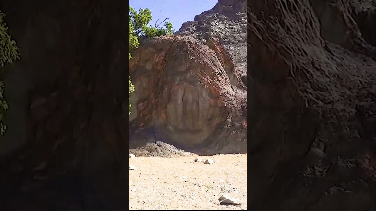Impressive rock formation - Richtersveld South Africa #shortsyoutube
