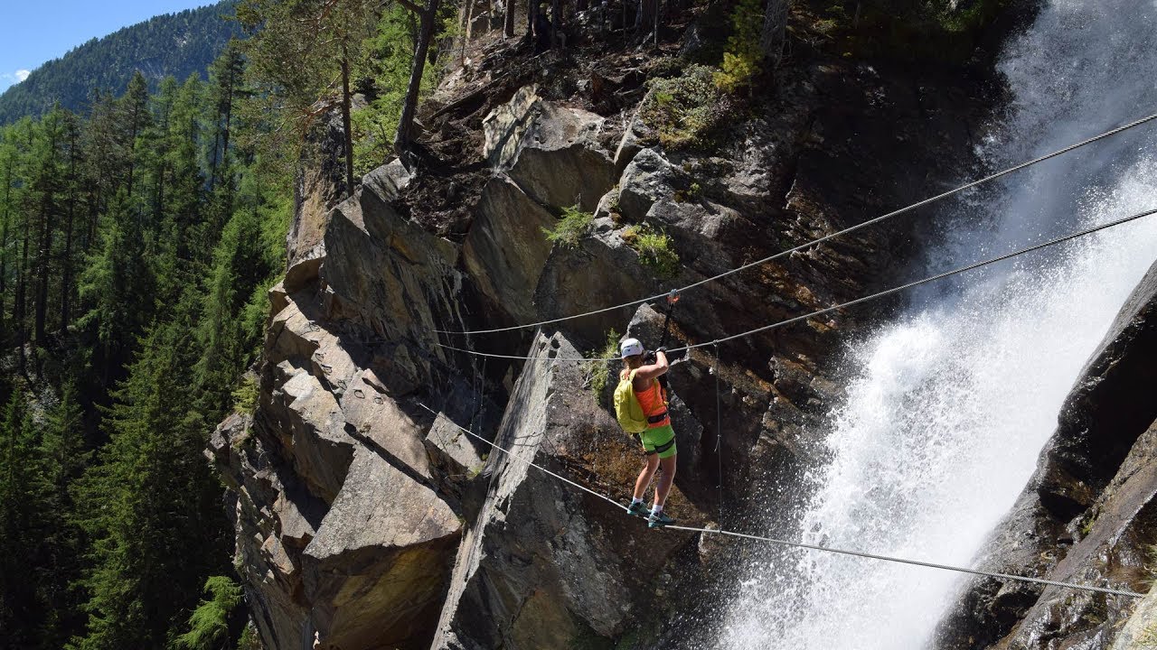 Lehner Wasserfall Klettersteig