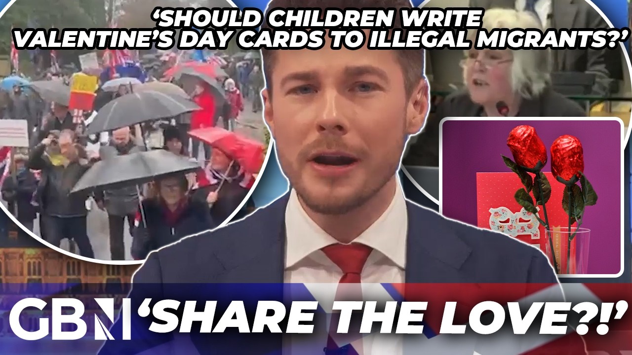 ‘It’s complete insanity!’ | Valentine’s Day cards sent to Crowborough migrants BLASTED 'outrageous'