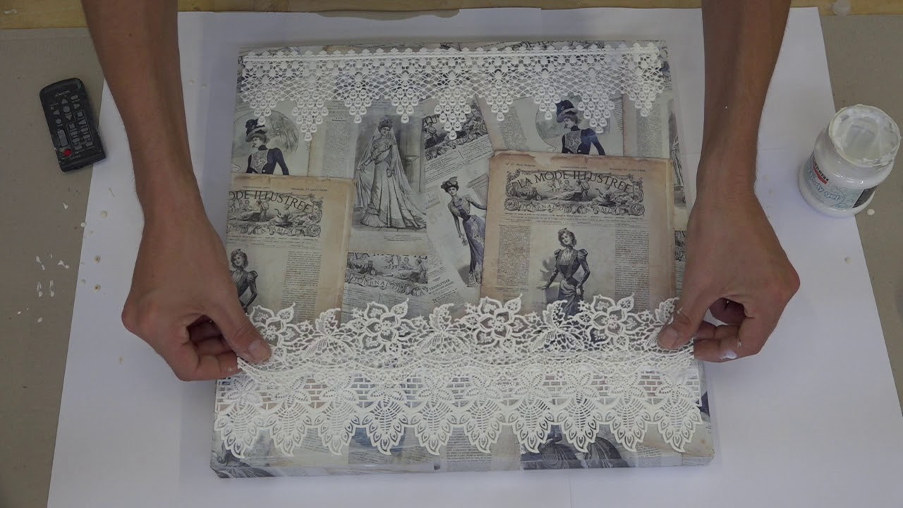 DIY Decoupage Layout