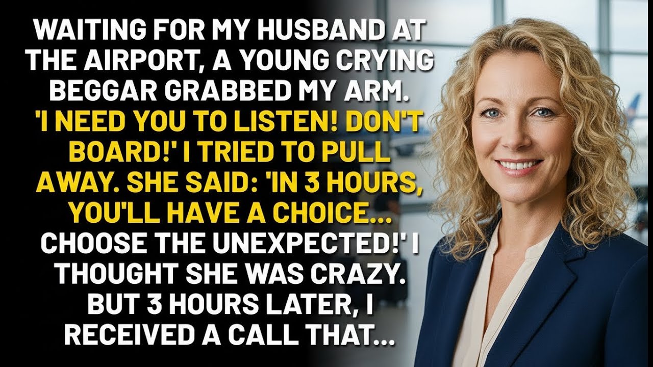 In 3 Hours You’ll Have a Choice. Choose the Unexpected.” A Crying Beggar Warned Me at the Airport.