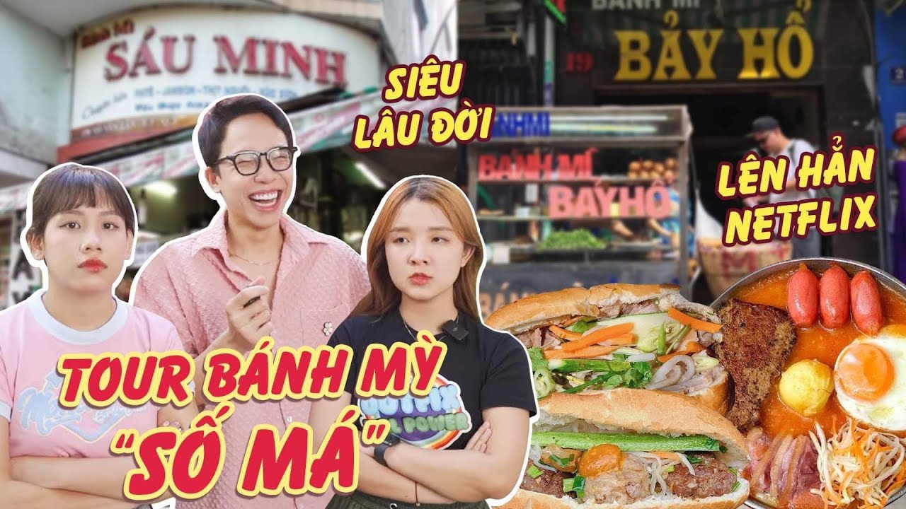 TOUR BÁNH MÌ SỐ MÁ: lâu đời nhất SG, xuất hiện trên Netflix !!!