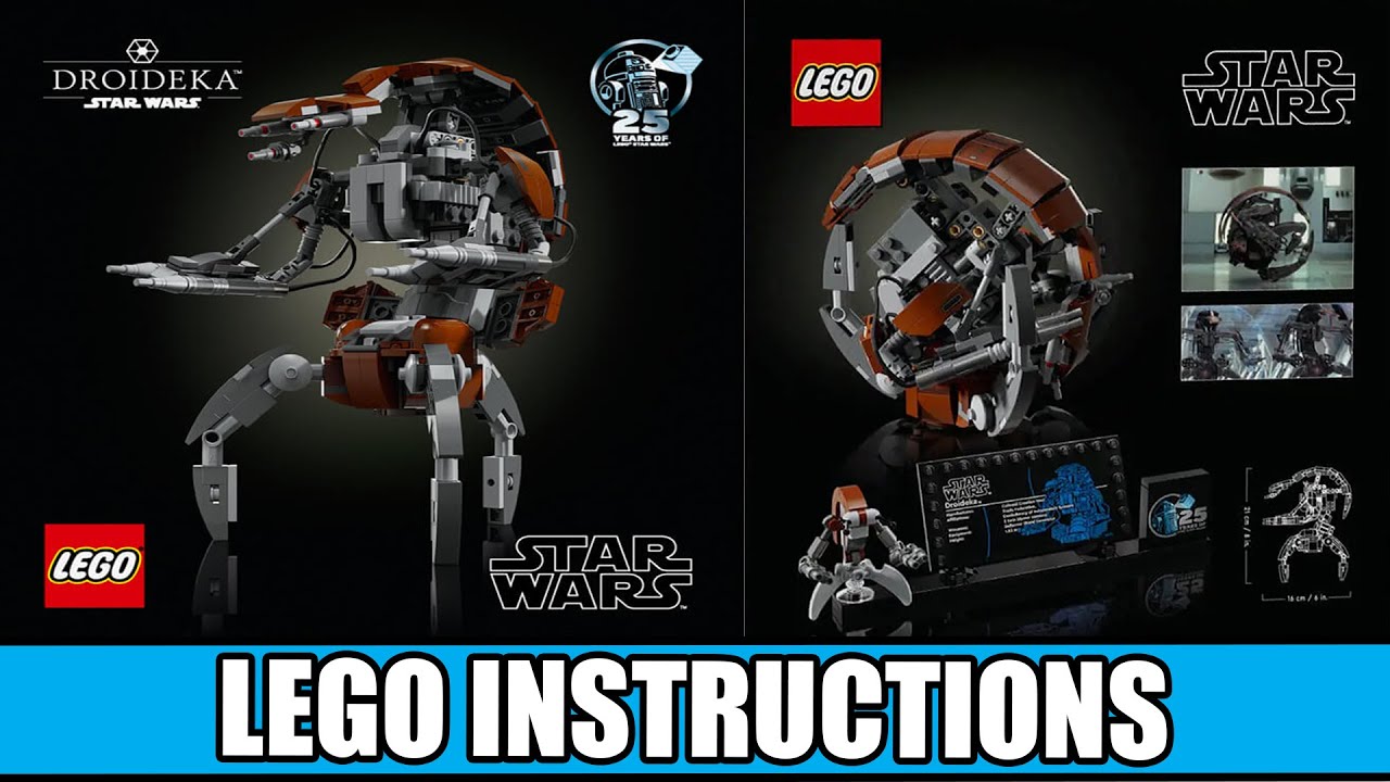 LEGO Instructions - Star Wars - Episode I - 75381 - Droideka