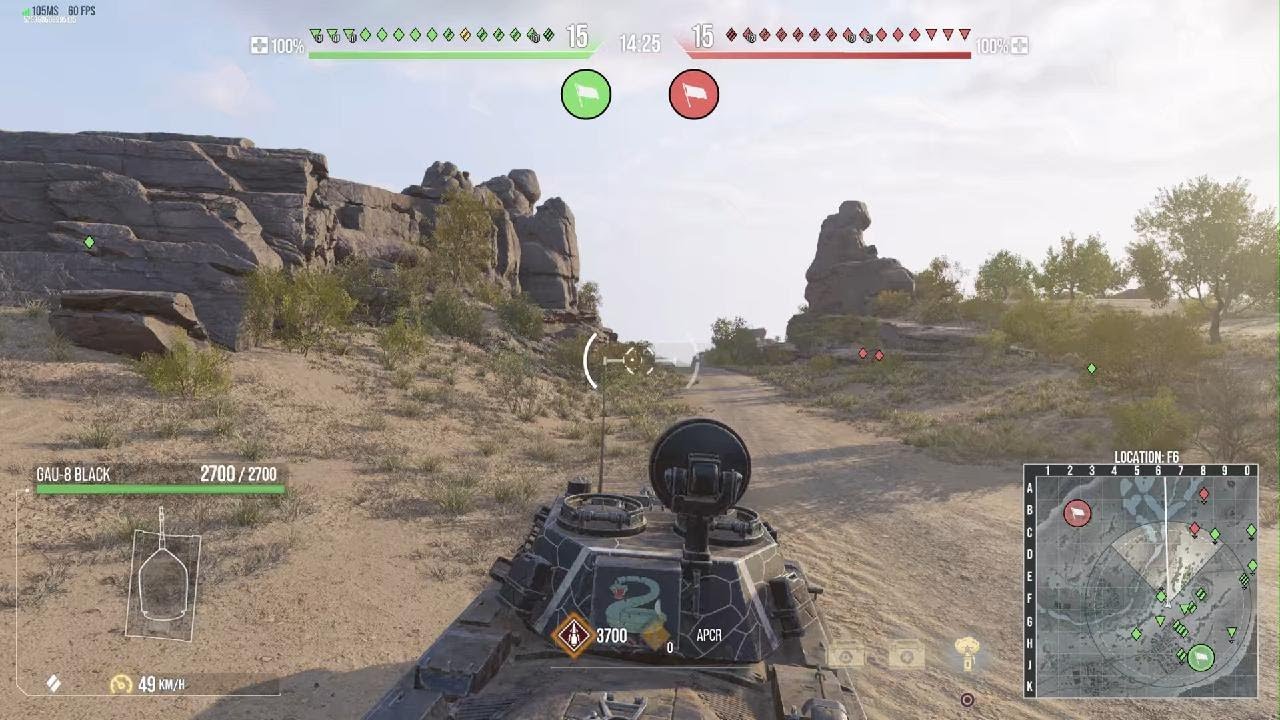  Ace Tanker • Gau-8 Medium Tank Rampage • 12K Damage Madness