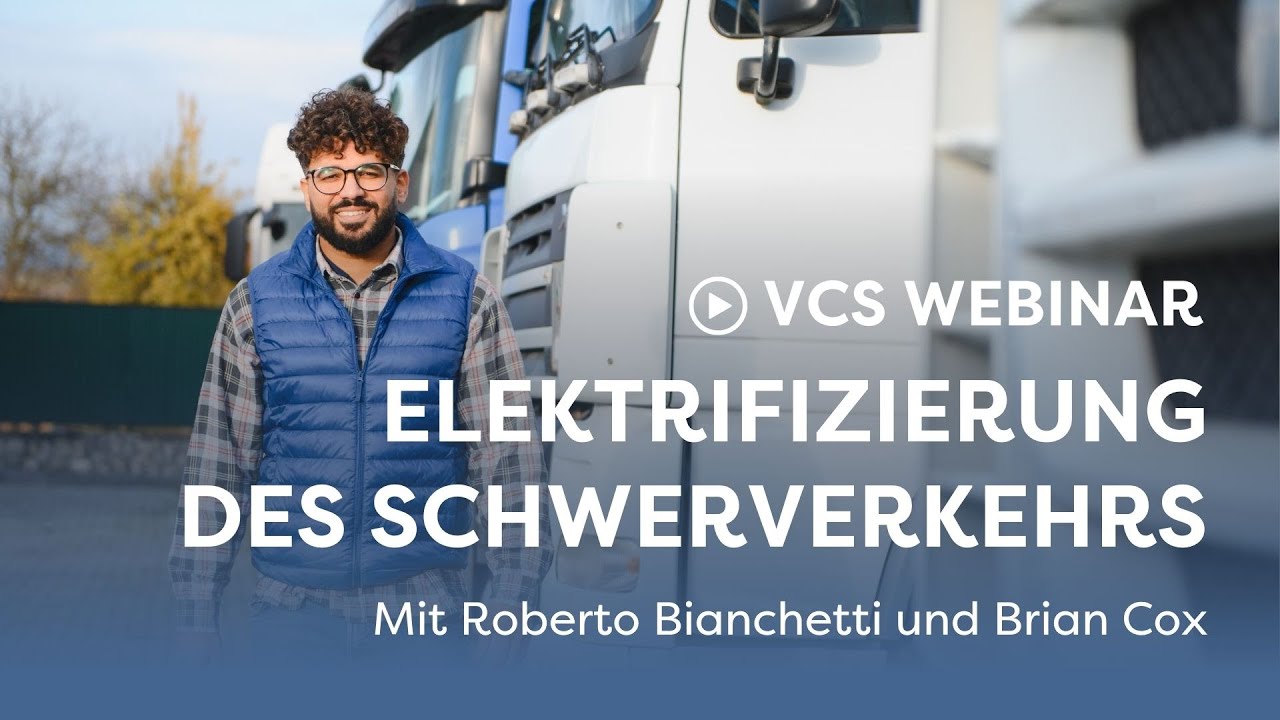 Webinar «Elektrifizierung des Schwerverkehrs», mit Roberto Bianchetti und Brian Cox