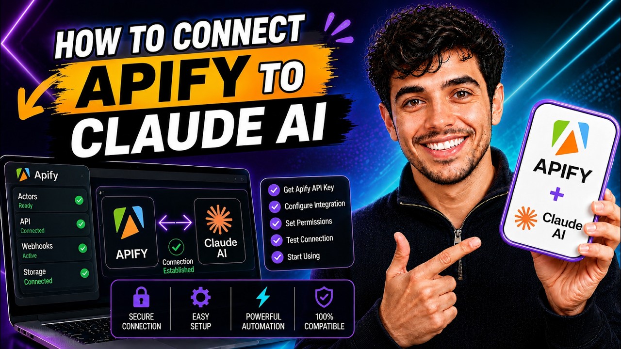 How To Connect Apify To Claude AI | Short Tutorial