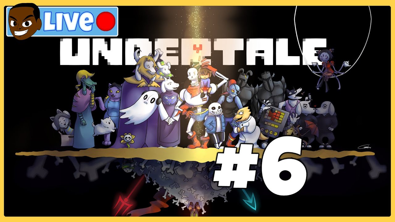 WAIT... WHAT JUST HAPPENED! Undertale - EP 6 - LIVE