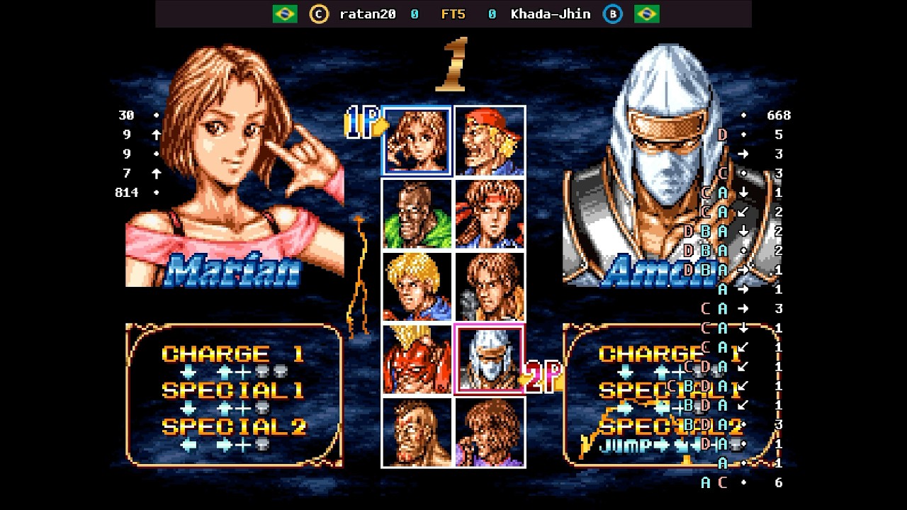 Double Dragon - 🇧🇷 ratan20(C) vs 🇧🇷 Khada-Jhin(B) | Fightcade (2026-03-19 15:44 UTC)