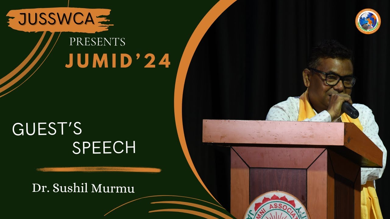 Speech of Dr  Sushil Murmu at JUMID 2024 | JUSSWCA Presents JUMID 2024