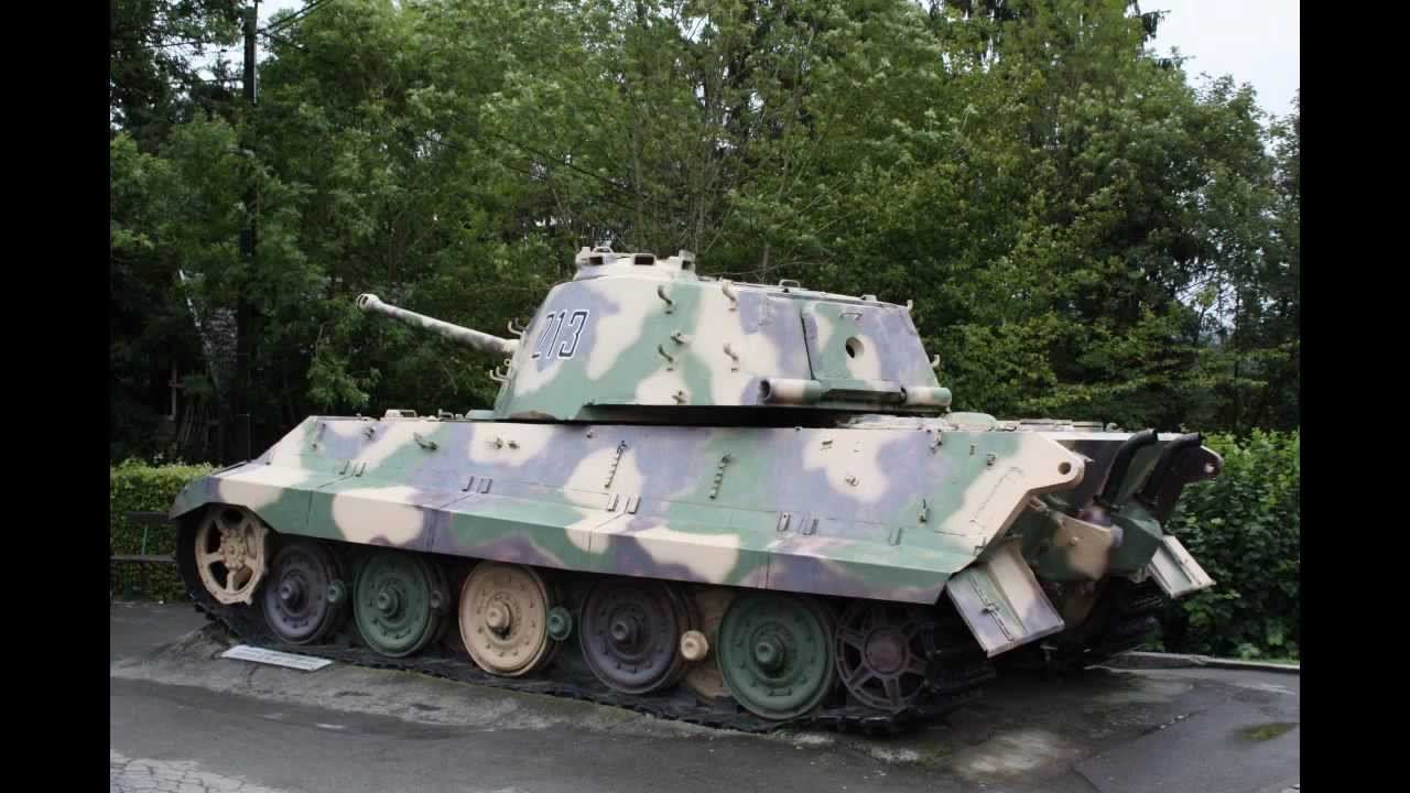 King Tiger Tank - Restored With Panther Barrel [Belgium]