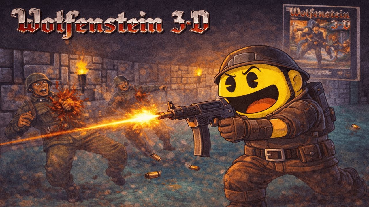 👉❤️UN GRANDE CLASSICO❤️ - ⭐WOLFENSTEIN 3D⭐DOVE TUTTO E' INIZIATO!⭐ @emulare_che_passione