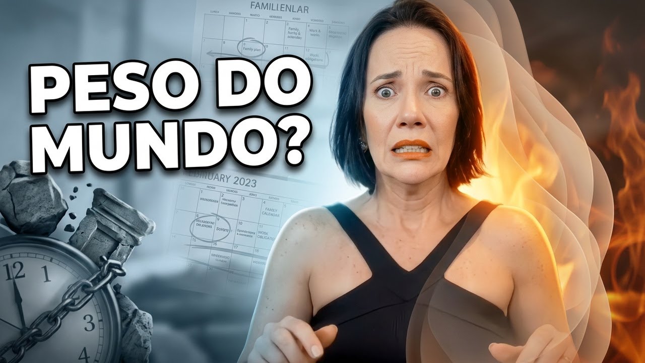 Talvez você não esteja acima do peso porque é fraca… mas porque carrega o peso do mundo