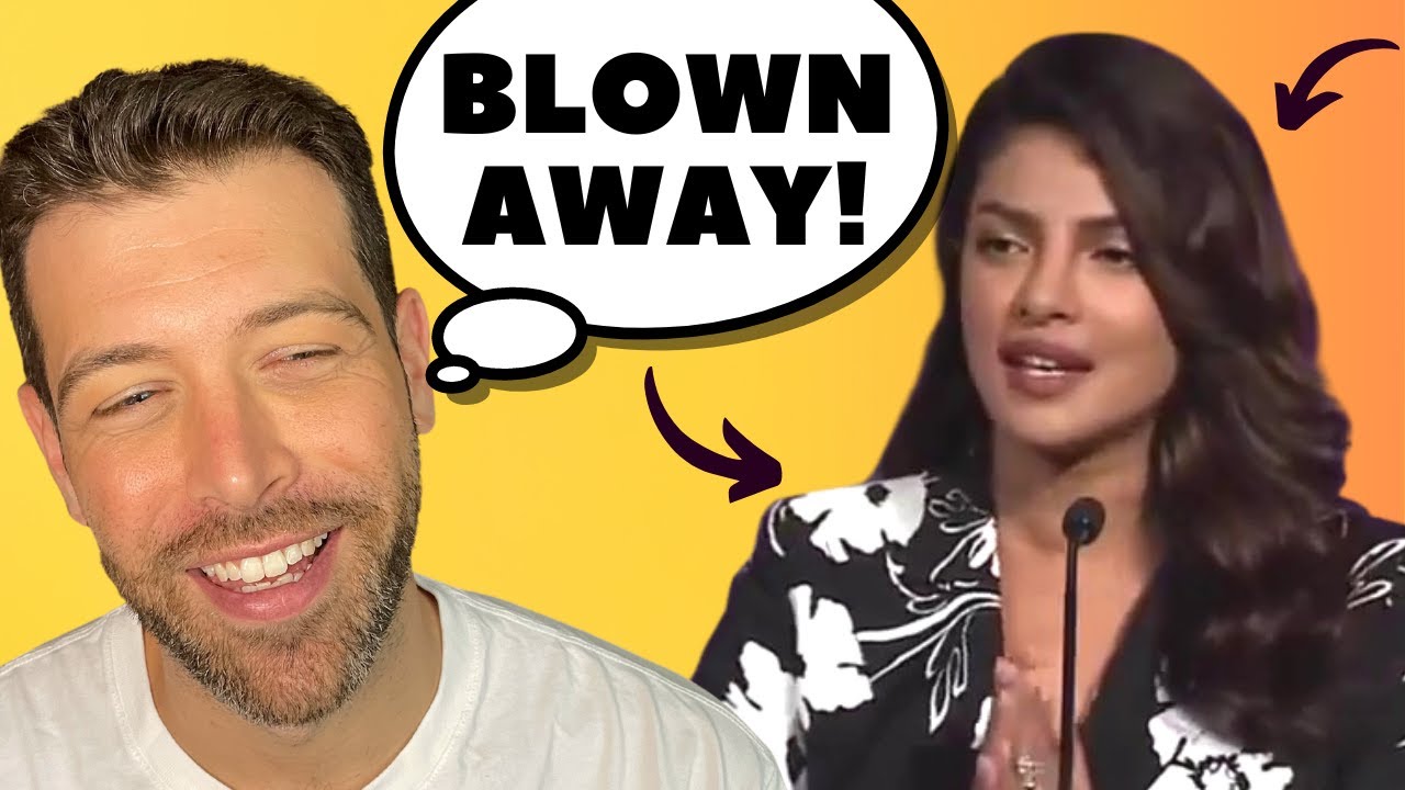 Priyanka Chopra's Public Speaking Skills | Communication Coach REACTS