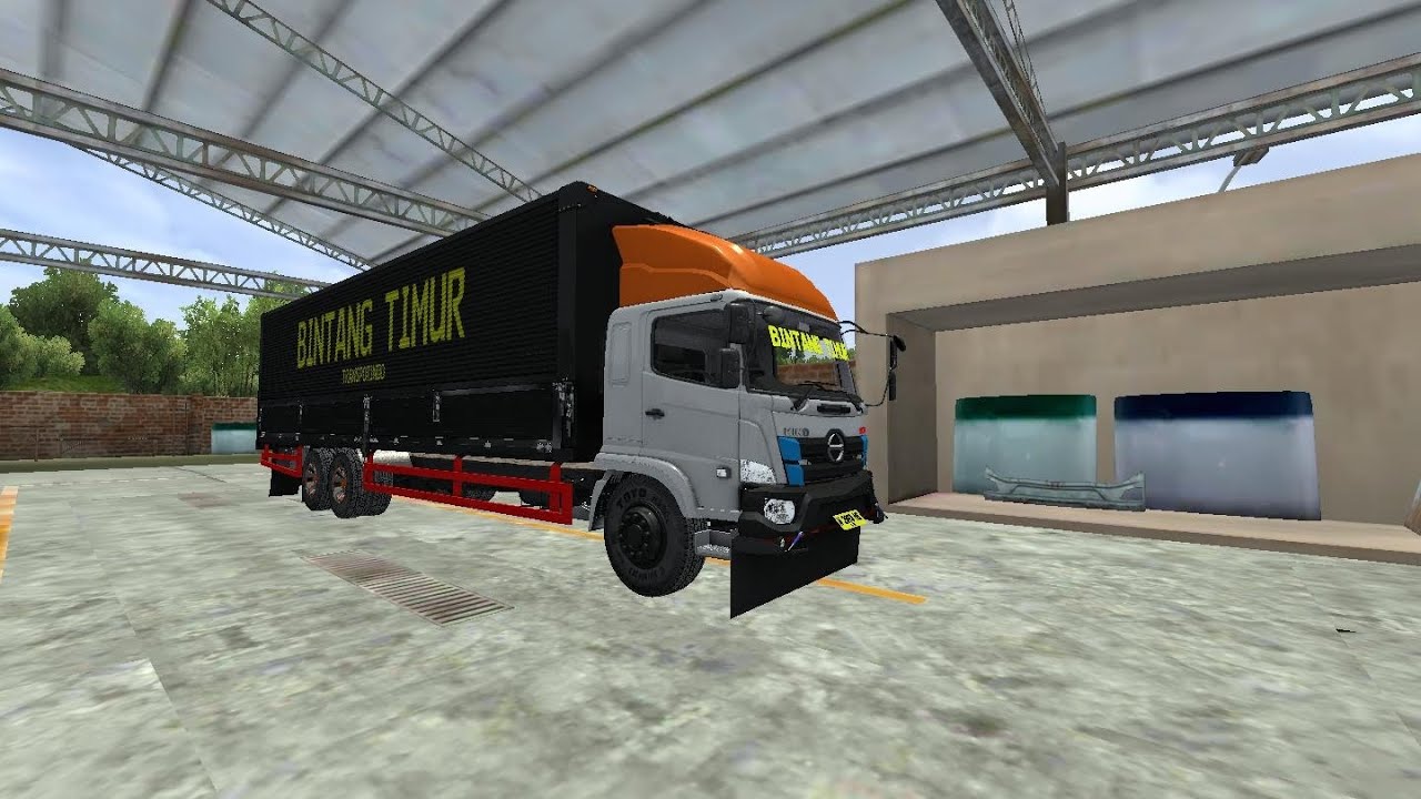 Share!! Livery hino wingbox bintang timur